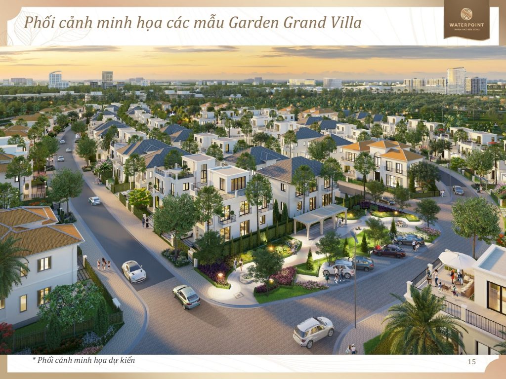 LÀNG CÔNG VIÊN THIẾT KẾ & MẶT BẰNG KHU