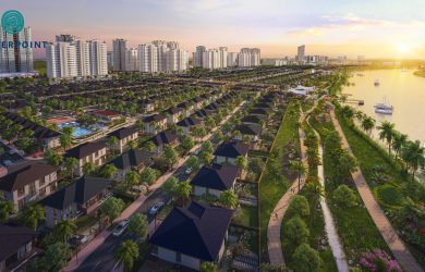 Hình ảnh Waterpoint chiều tà