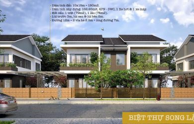 Biệt thự song lập waterpoint nam long