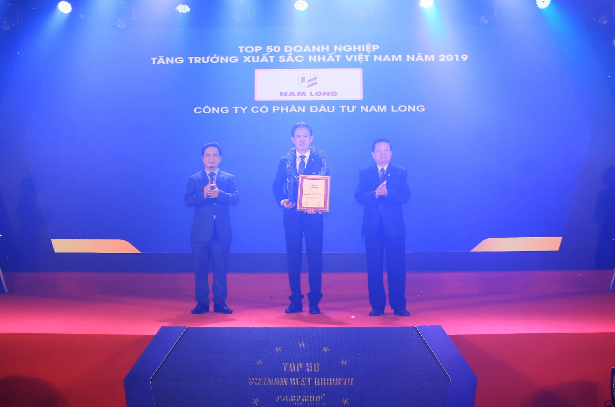 Theo đánh giá kết quả kinh doanh giai đoạn 2013-2018, Nam Long đã có những chỉ số ấn tượng về tốc độ tăng trưởng doanh thu và lợi nhuận để chính thức được vinh danh ở hạng mục giải thưởng.
