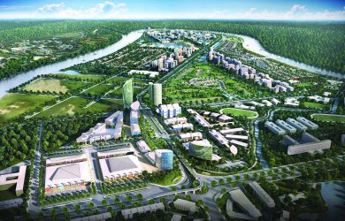 Dự án Waterpoint tại Long An có vị trí đắc địa với tổng diện tích hơn 355ha