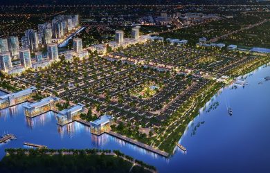 PHỐI CẢNH PHÂN KHU AQUARIA WATERPOINT LONG AN