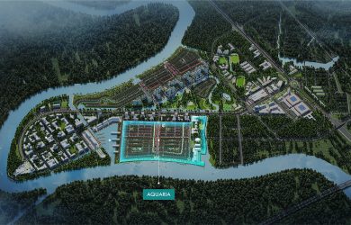 Vị trí phân khu aquavira