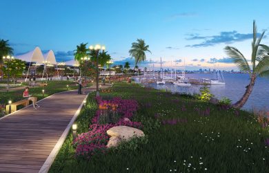 LỚP CÔNG VIÊN CẢNH QUAN VEN KÊNH - 8km dọc theo hệ thống kênh đào