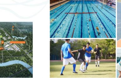 Đa dạng tiện ích thể dục thể thao