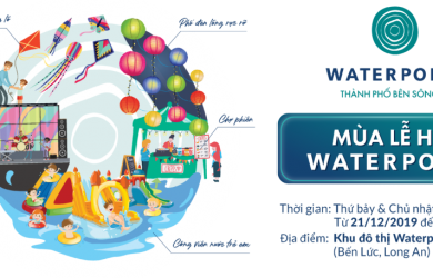 Tưng bừng mùa lễ hội Waterpoint Nam Long cuối năm 2019