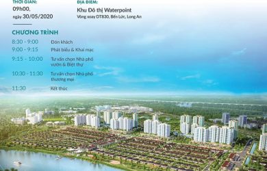 Lễ giới thiệu khu đô thị Waterpoint tổ chức ngày 30/05/2020