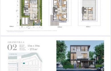 20 mẫu thiết kế Grand Villa và Riverfront Grand Villa