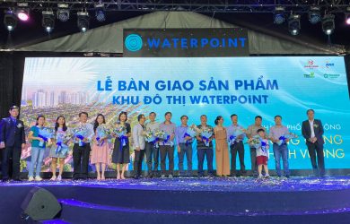 lễ bàn giao sản phẩm waterpointt