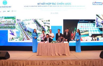 Tháng 7/2020, Nam Long đã ký kết với Keppel Land về việc tư vấn chiến lược phát triển các quỹ đất thương mại tại khu đô thị Waterpoint, đa dạng hóa hệ sinh thái tiện ích, hướng đến gia tăng giá trị cho dự án.
