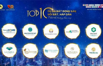 Waterpoint Nam Long lọt Top 10 dự án BĐS nổi bật, hấp dẫn nhất thị trường