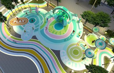 sân playground Waterpoint Nam Long