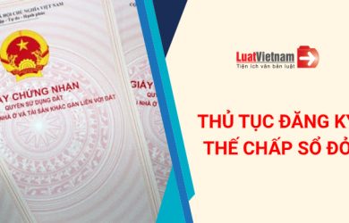 Điều kiện, thủ tục giải chấp sổ đỏ [Cập nhật 2022]