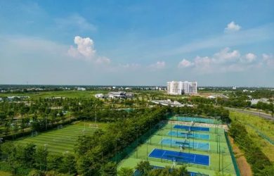 Dự án Waterpoint 355ha là khu đô thị kiểu mẫu đầu tiên xây dựng tại Bến Lức.