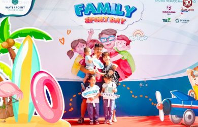 ngày hội Family Spory Day tại Waterpoint