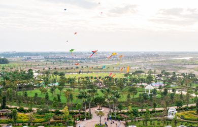 hình ảnh về lễ hội diều tại Waterpoint