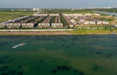 Môi trường sống thanh bình và tinh khiết tại khu đô thị tích hợp Waterpoint.