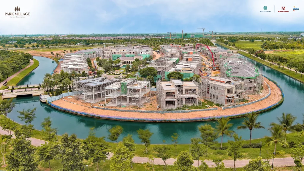 Tiến độ xây dựng Park Village Tháng 5/ 2026