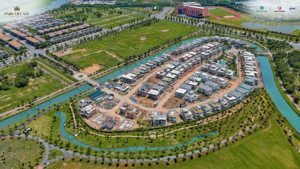 Tiến độ xây dựng Park Village Tháng 5/ 2026
