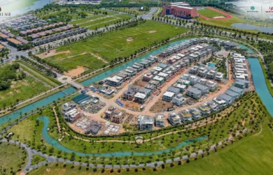 Tiến độ xây dựng Park Village Tháng 5/ 2026