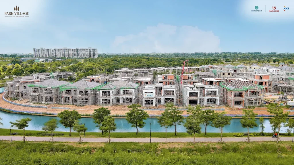 Tiến độ xây dựng Park Village Tháng 5/ 2026