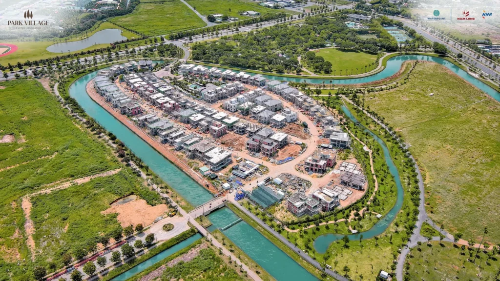 Tiến độ xây dựng Park Village Tháng 5/ 2026