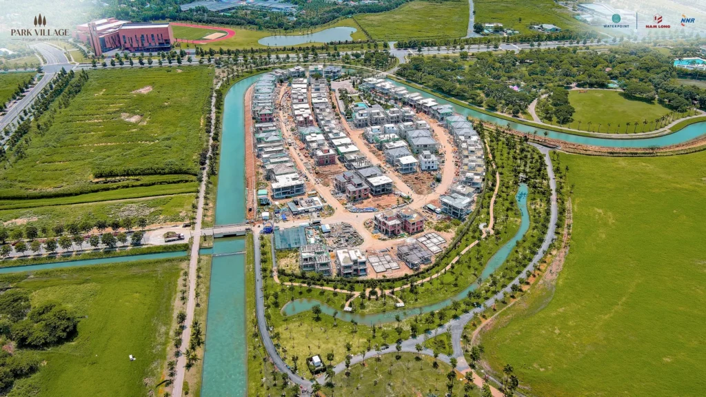 Tiến độ xây dựng Park Village Tháng 5/ 2026