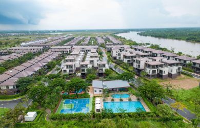 Tiến độ thực thế phân khu Rivera, khu đô thị tích hợp Waterpoint