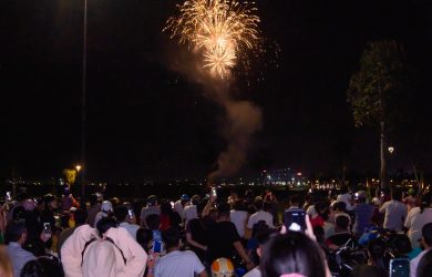 Chiêm ngưỡng lại màn trình diễn pháo hoa chào năm mới tại Waterpoint