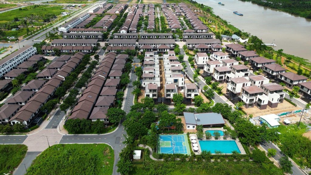 Tiến độ thực thế phân khu Aquaria 1, khu đô thị tích hợp Waterpoint