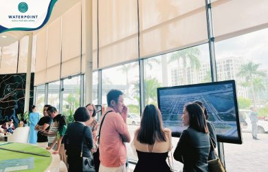 Waterpoint thu hút đông đảo khách đến tham quan và trải nghiệm