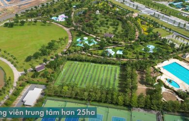 Công viên trung tâm hơn 25ha đã hoàn thiện