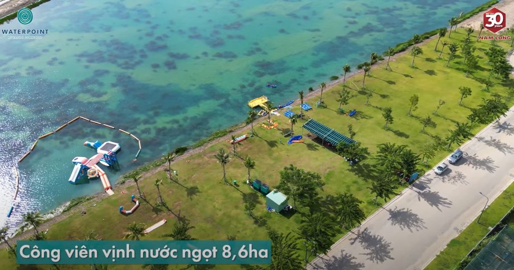 Vịnh nước ngọt 8,6ha