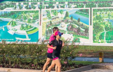 Cung đường chạy bộ siêu xịn tại Waterpoint Long An