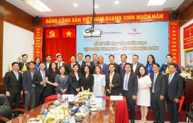 Lễ ký kết thỏa thuận hợp tác chiến lược giữa Nam Long Group và tập đoàn Viettravel