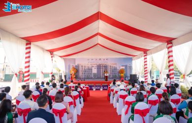 Lễ khở công xây dựng EHome Southgate giai đoạn 3.