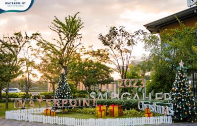 Không gian lễ hội giáng sinh 2024 tại Waterpoint