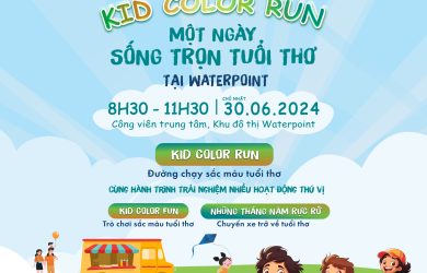 "Một ngày trọn tuổi thơ" tại khu đô thị Waterpoint