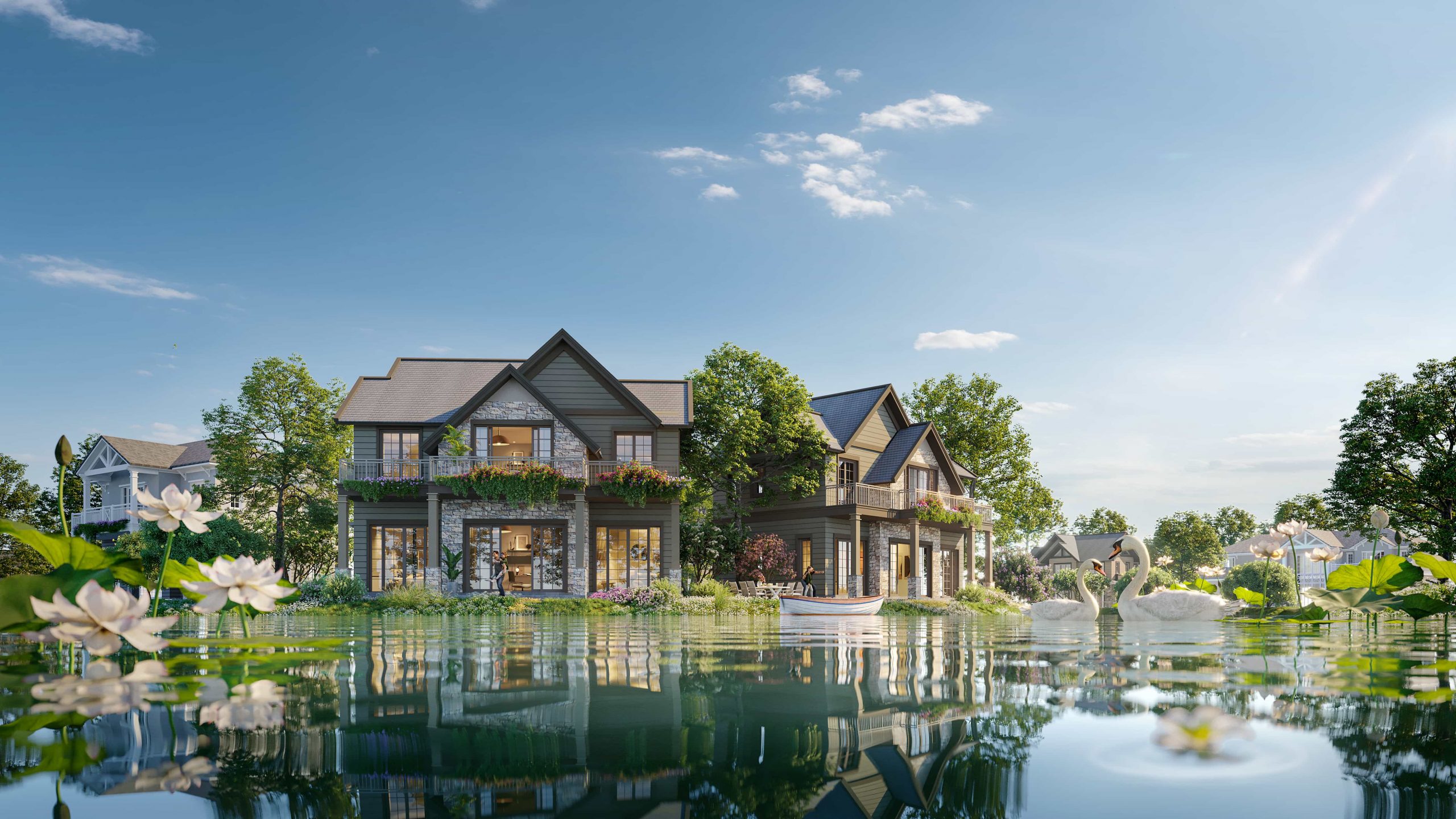 biệt thự đảo Eco Retreat