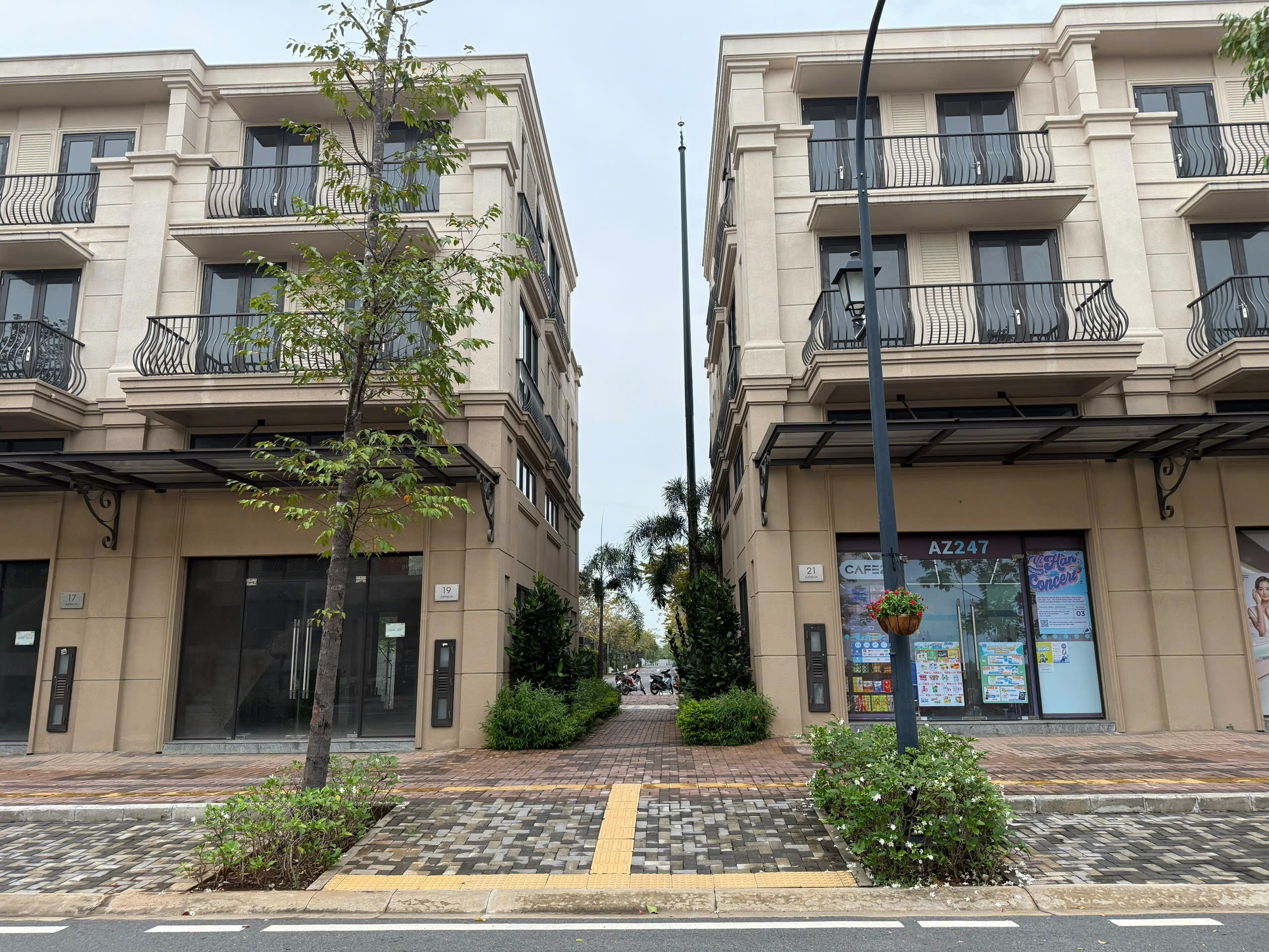 Shophouse trục đường 22m