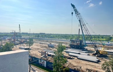 Hình ảnh tiến độ xây dựng Solaria Rise cập nhật mới nhất.