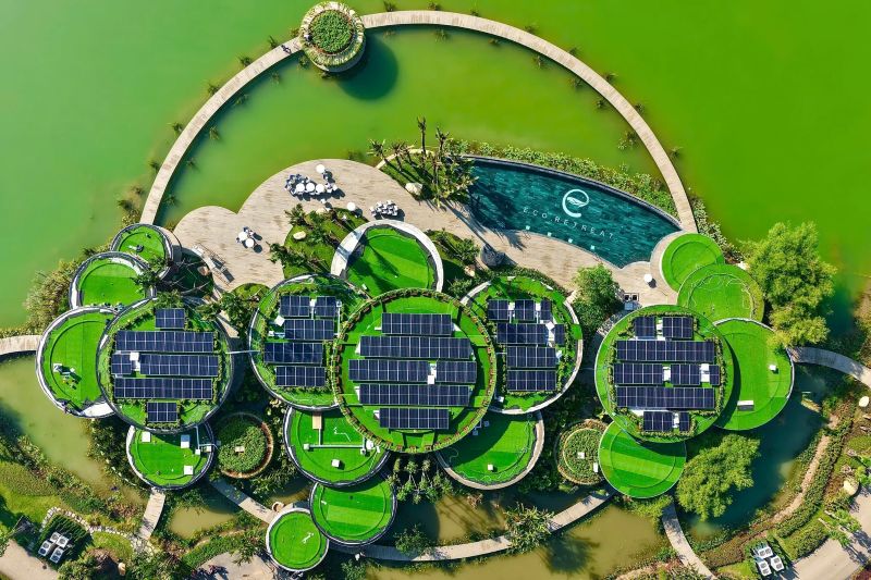 Cập nhập tiến độ thực tế dự án Eco Retreat tháng 8 năm 2025