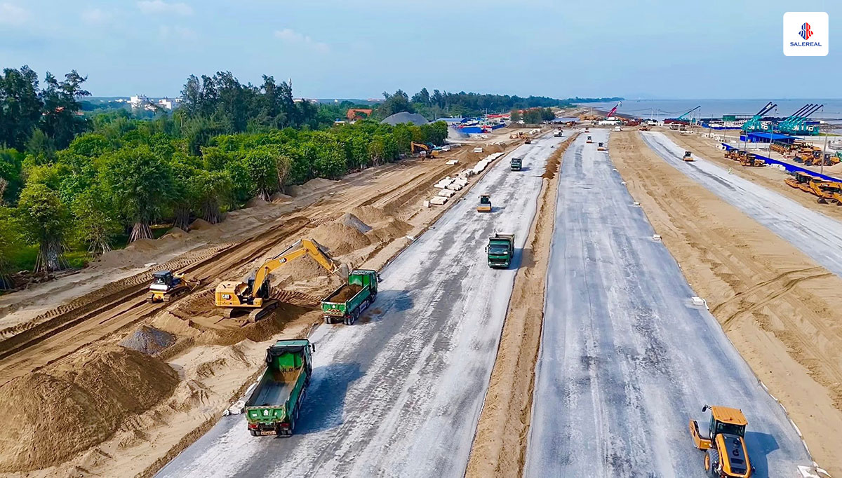 Hình ảnh tiến độ xây dựng Vinhome Cần Giờ tháng 10/2025