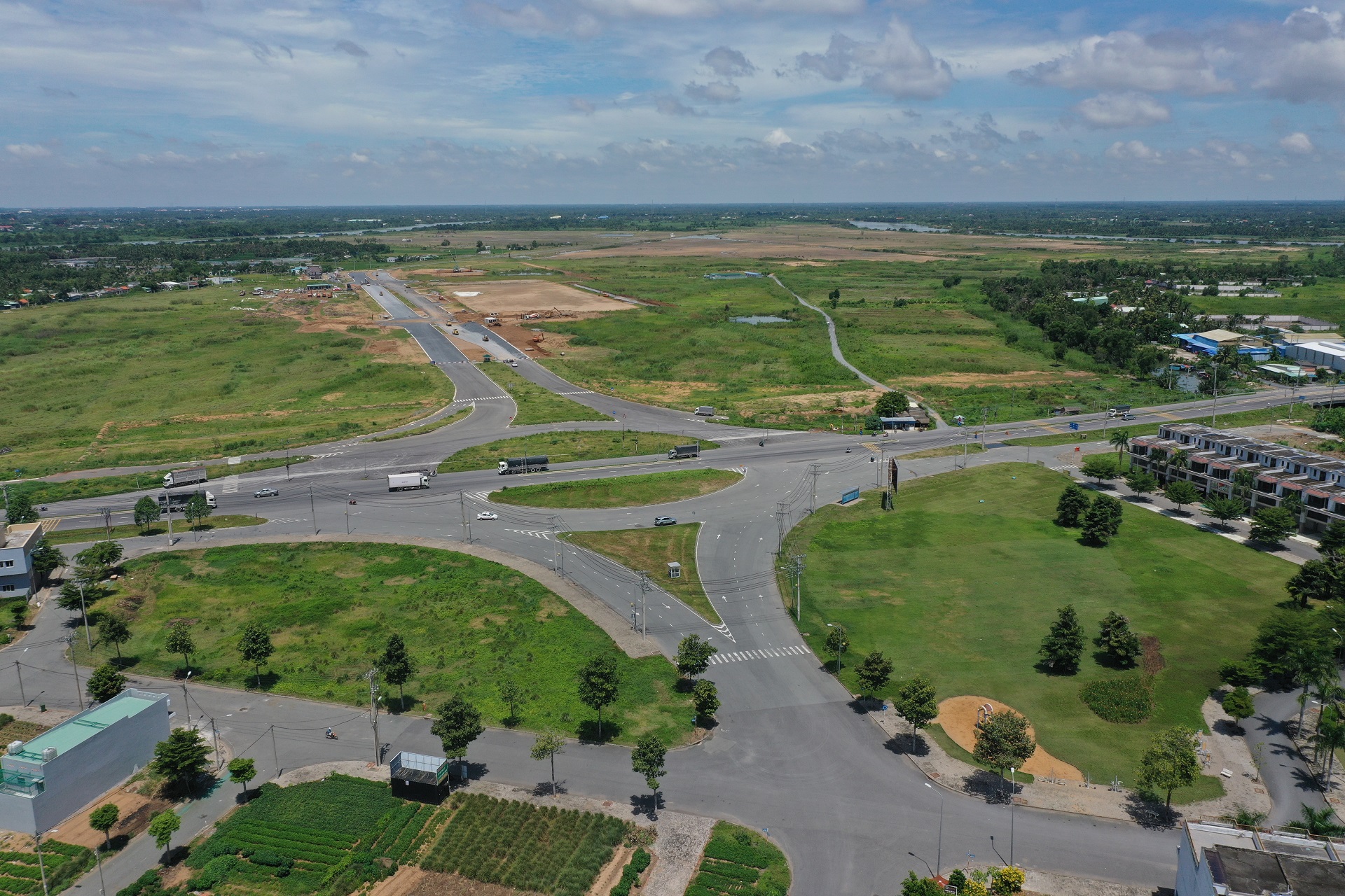 Tỉnh lộ 830 và dự án Waterpoint Bến Lức - Dự Án Nam Long