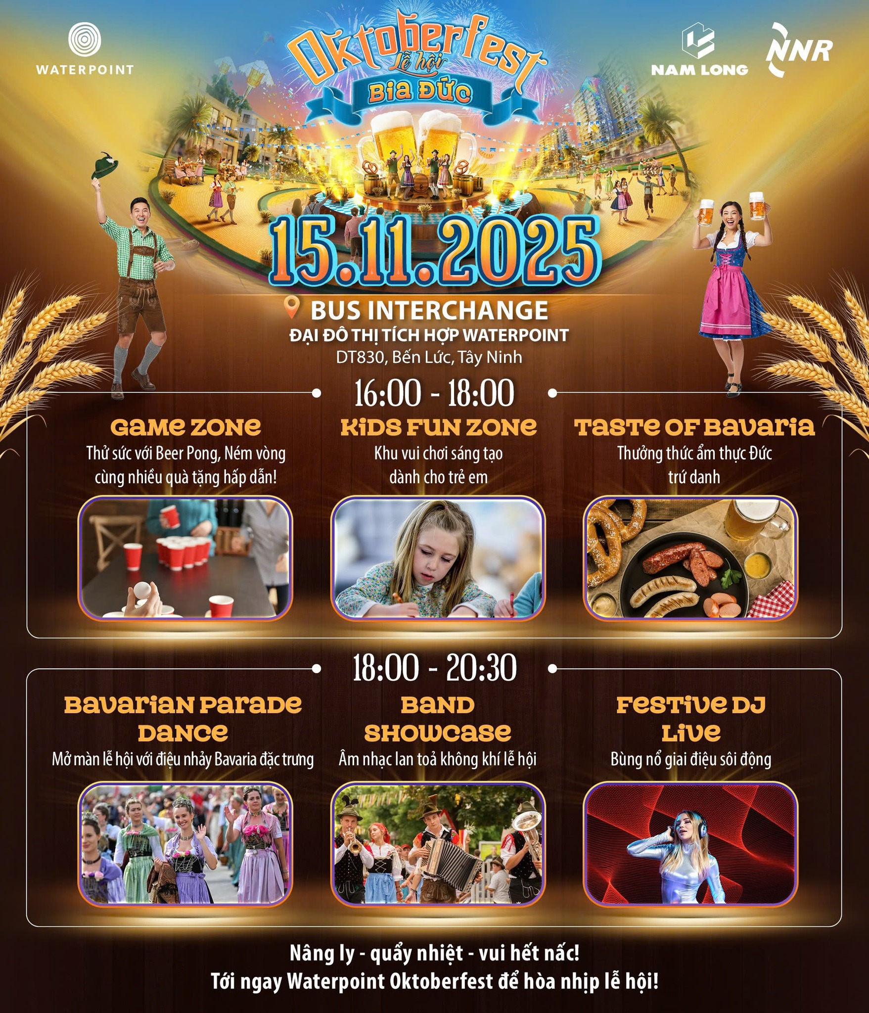 Lễ Hội Bia Đức - Oktoberfest 2025 tại Waterpoint