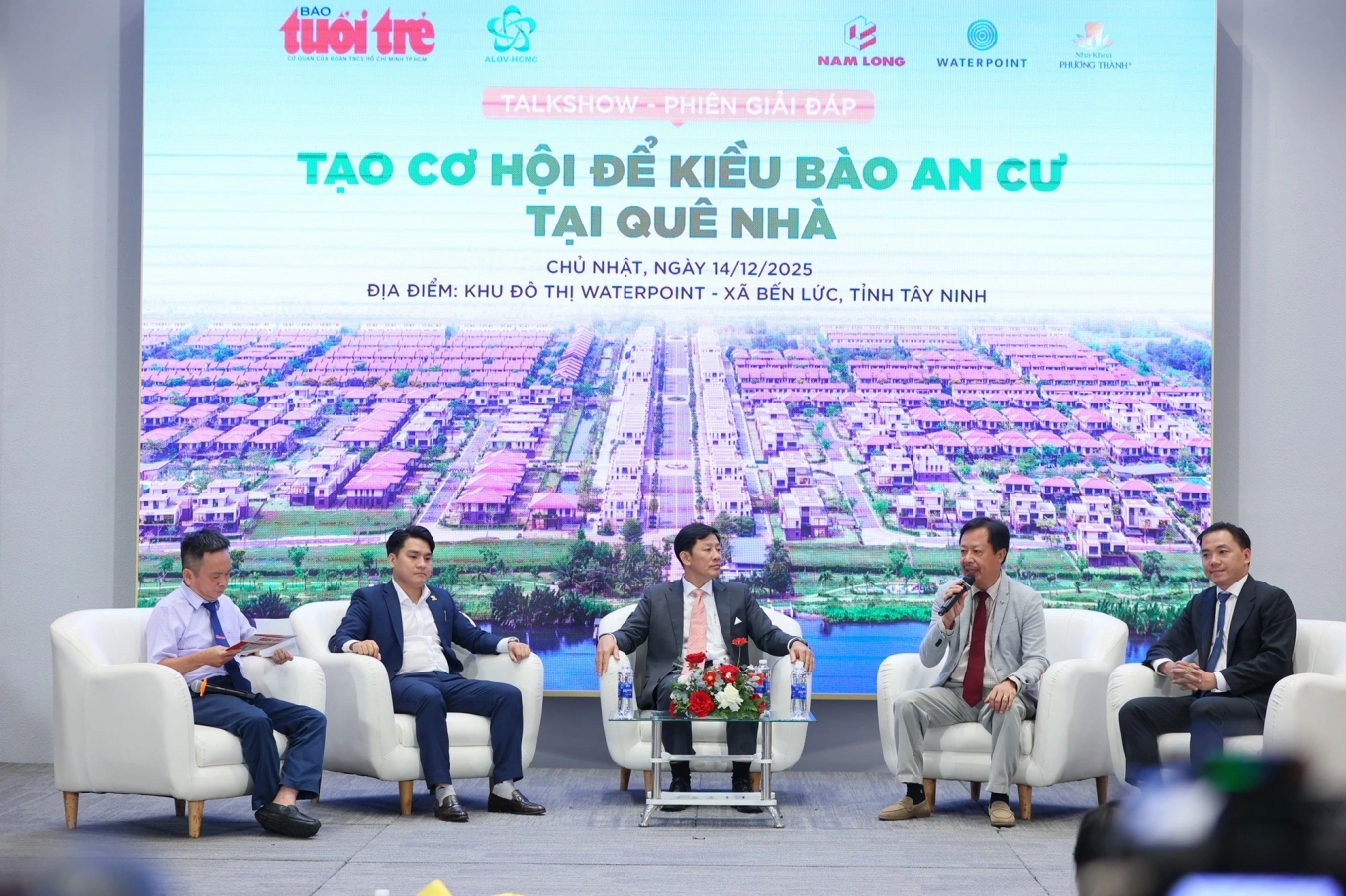 Đại diện Nam Long chia sẻ về mô hình đô thị tích hợp tại sự kiện