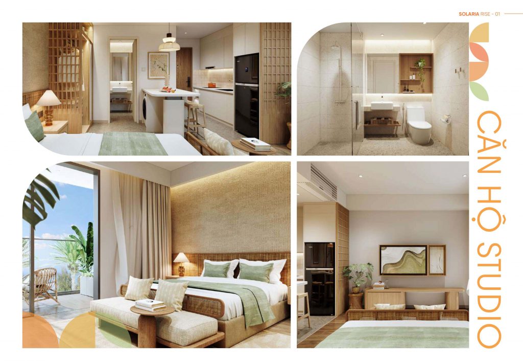 Căn hộ Studio Solaria Rise Waterpoint