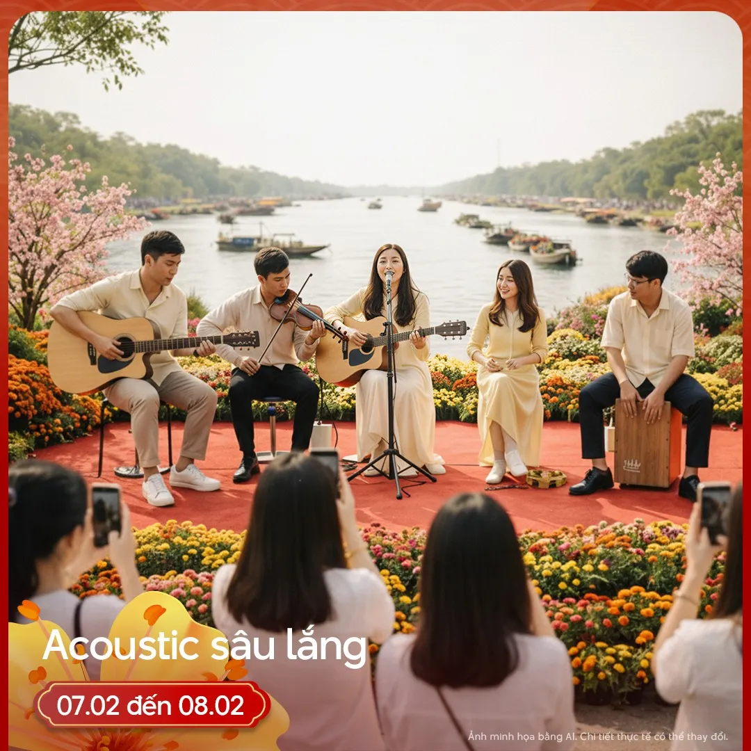 Âm nhạc ngày xuân tại Waterpoint