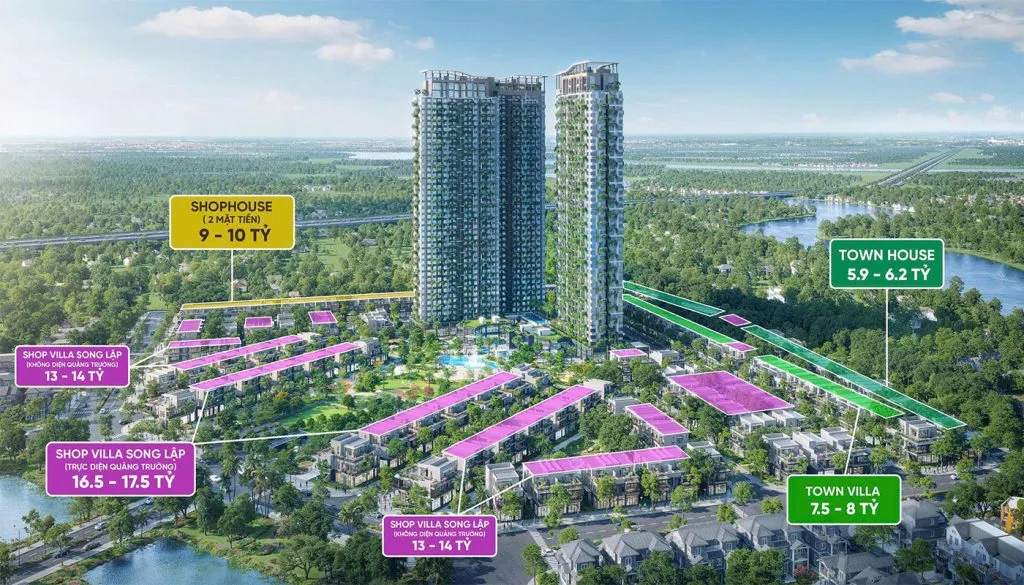 Sản phẩm thấp tầng tại Sky Retreat