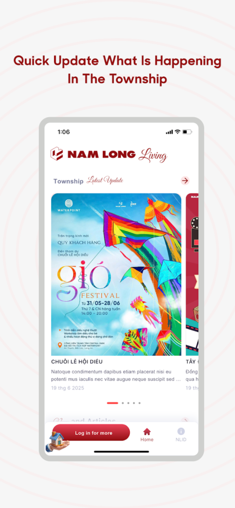 Ứng dụng Nam Long Living